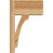 Ekena Millwork Legacy Block Rough Sawn Outlooker, Western Red Cedar, 8"W x 14"D x 22"H OUT08X14X22LEC05RWR - alternate 2